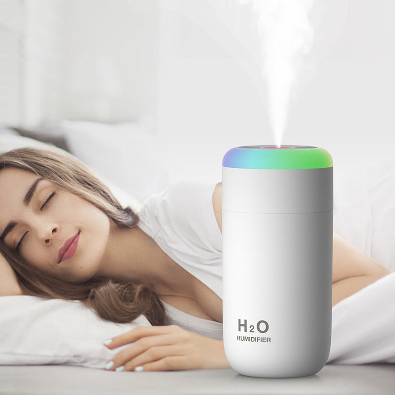 Mini USB 260ML Air Humidifier Essential Oil Diffuser Aroma Diffuser With Changing LED Air Vaporizer For Home Car Office - Gadgio