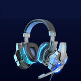 Gaming 7.1 Wire-controlled Headset Light-emitting Headphones - Gadgio