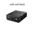 Compact 1080P Full HD camcorder with infrared night vision, motion detection, and mini size for discreet video recording.