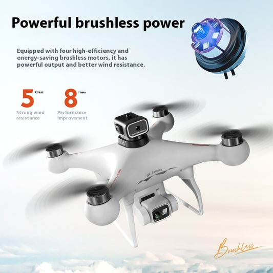 S116 Brushless UAV Four-side Obstacle Avoidance Aerial Photography HD Toy - Gadgio
