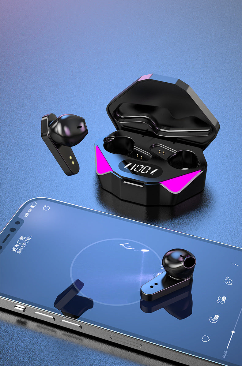 Wireless Gaming Headphones No Delay Noise Reduction Bluetooth Earphones HIFI Sound E-Sport Game Headset With Mic - Gadgio