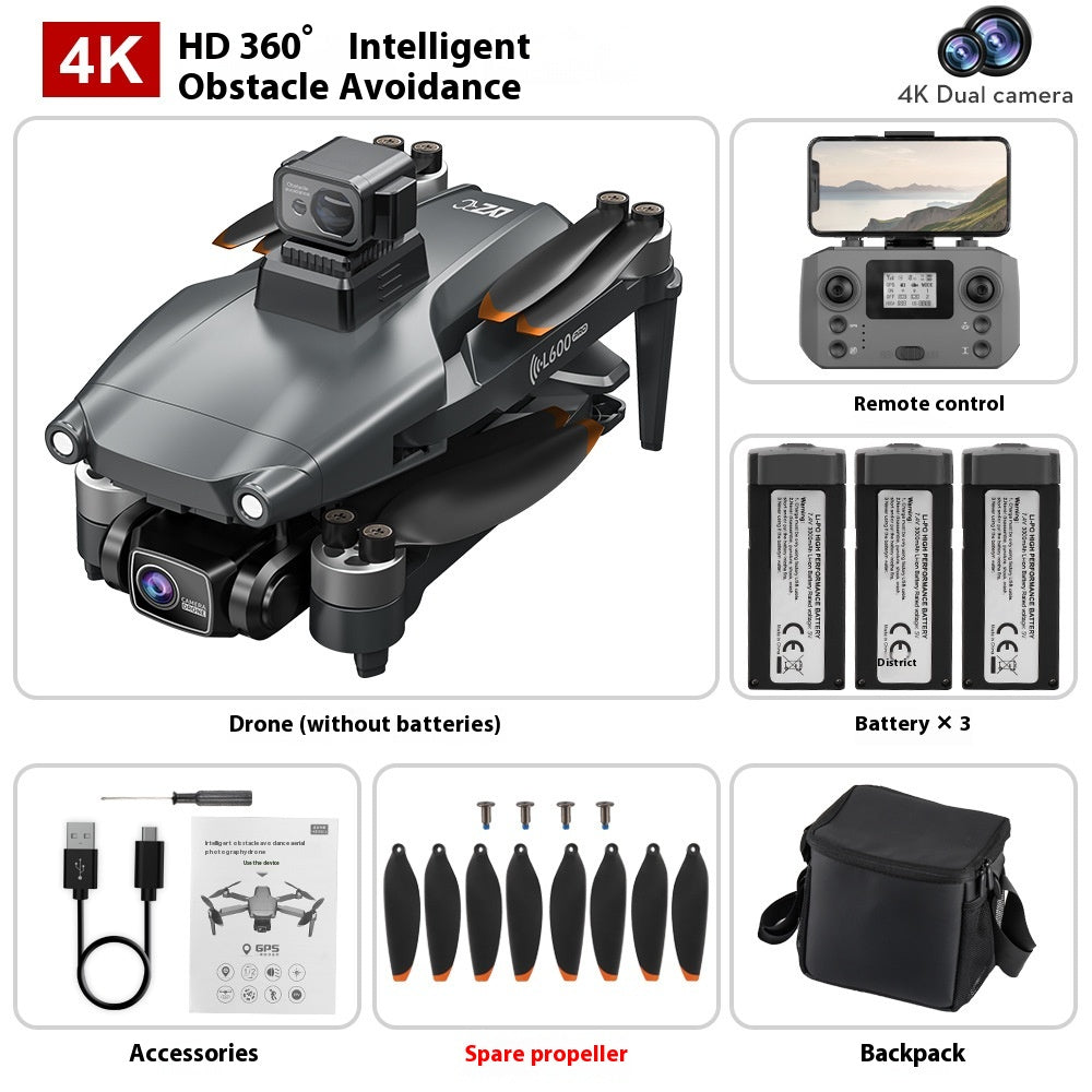 L600PRO Clear Folding Four-axis Flight Remote Control Toy - Gadgio