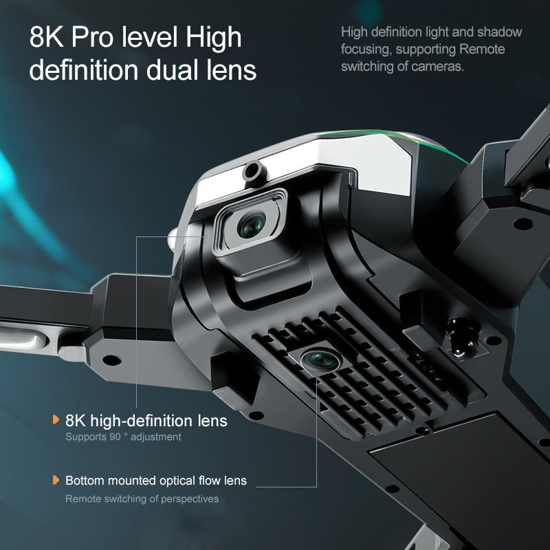 Brushless Obstacle Avoidance Optical Flow Aerial Photography Remote Control Four-axis UAV Unmanned Aerial Vehicle - Gadgio