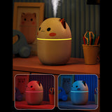 Air Humidifier Cute Cat Ultra-Silent USB Office Household Bedroom Car Aromatherapy Air Purifier With Led Cool Mist Spray - Gadgio