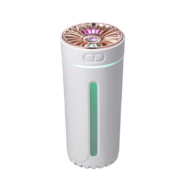Wireless Air Humidifier Colorful Lights Mute Ultrasonic USB Fogger Diffuser Purifier 800mAh Rechargeabl Cool Mist Maker For Car - Gadgio