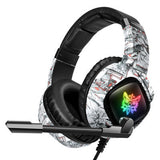 Gaming Headset For X-box One, PS4 Over Ear Headphones RGB Earphone With Noise Cancellation Microphone Volume Controller Tablet - Gadgio