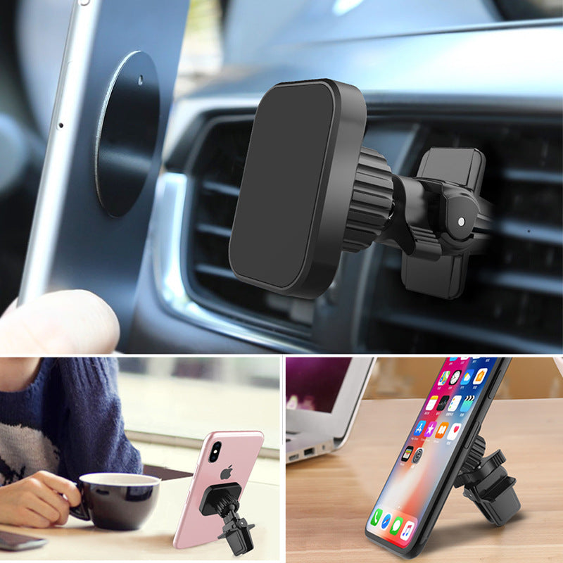 Mobile Phone Holder Car Holder Car Air Outlet Magnet Phone Holder - Gadgio