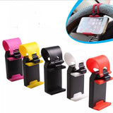 Car Supplies Multifunctional Car Phone Holder Steering Wheel Hanging Button Mobile Phone Holder Of Cars Navigation Phone Holder - Gadgio