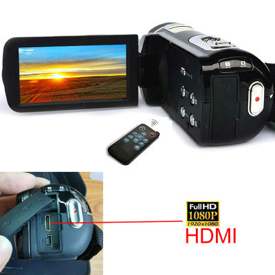 New Digital Camera With 3.0 Inch Rotating Screen HD 1080P V - Gadgio