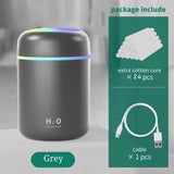 Home Car Charging Colorful Air Humidifier Usb Water Replenishment - Gadgio