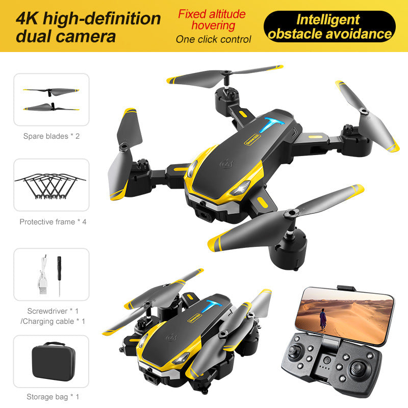Brushless Obstacle Avoidance Optical Flow Aerial Photography Remote Control Four-axis UAV Unmanned Aerial Vehicle - Gadgio