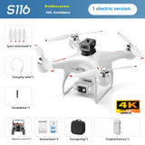 S116 Brushless UAV Four-side Obstacle Avoidance Aerial Photography HD Toy - Gadgio