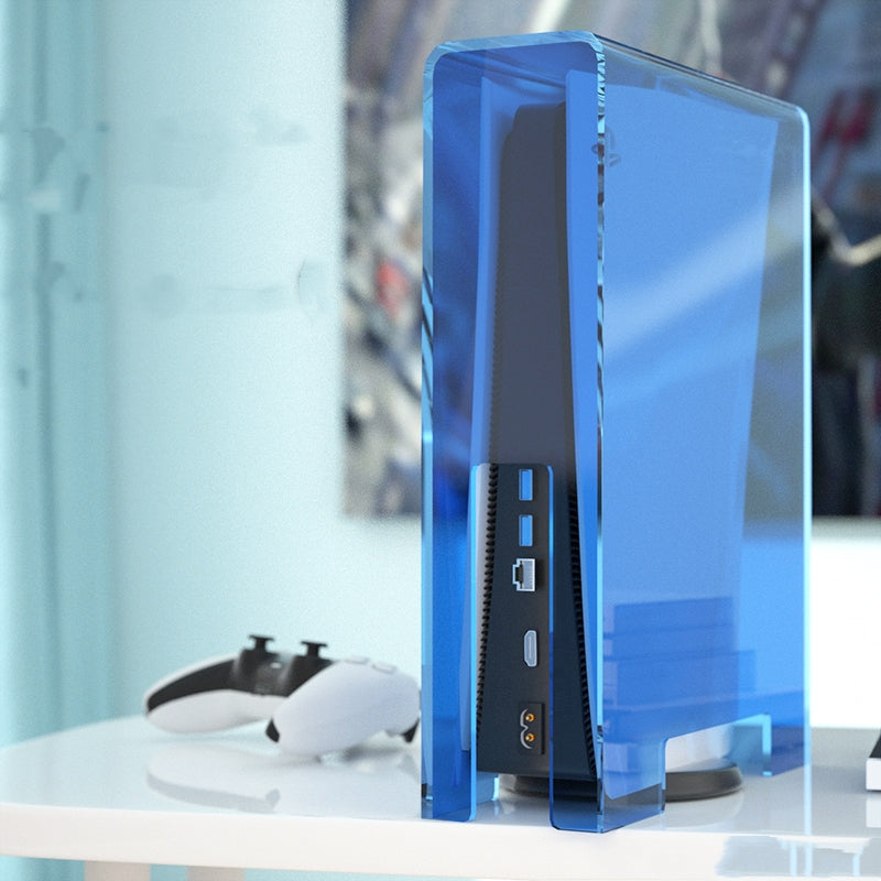 Handle Storage Box Acrylic Ps4slim Host Cooling Game Console Protection Case - Gadgio