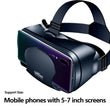 3D Helmet Virtual Reality VR Glasses For 5-7' Mobile - Gadgio