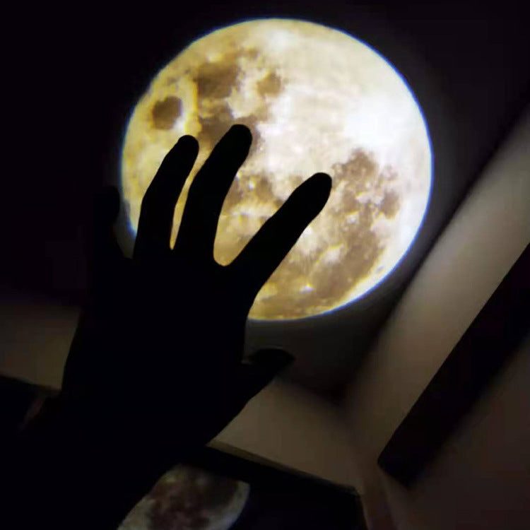 Star Projector 2 In 1 Earth Moon Projection Lamp Galaxy Ligh