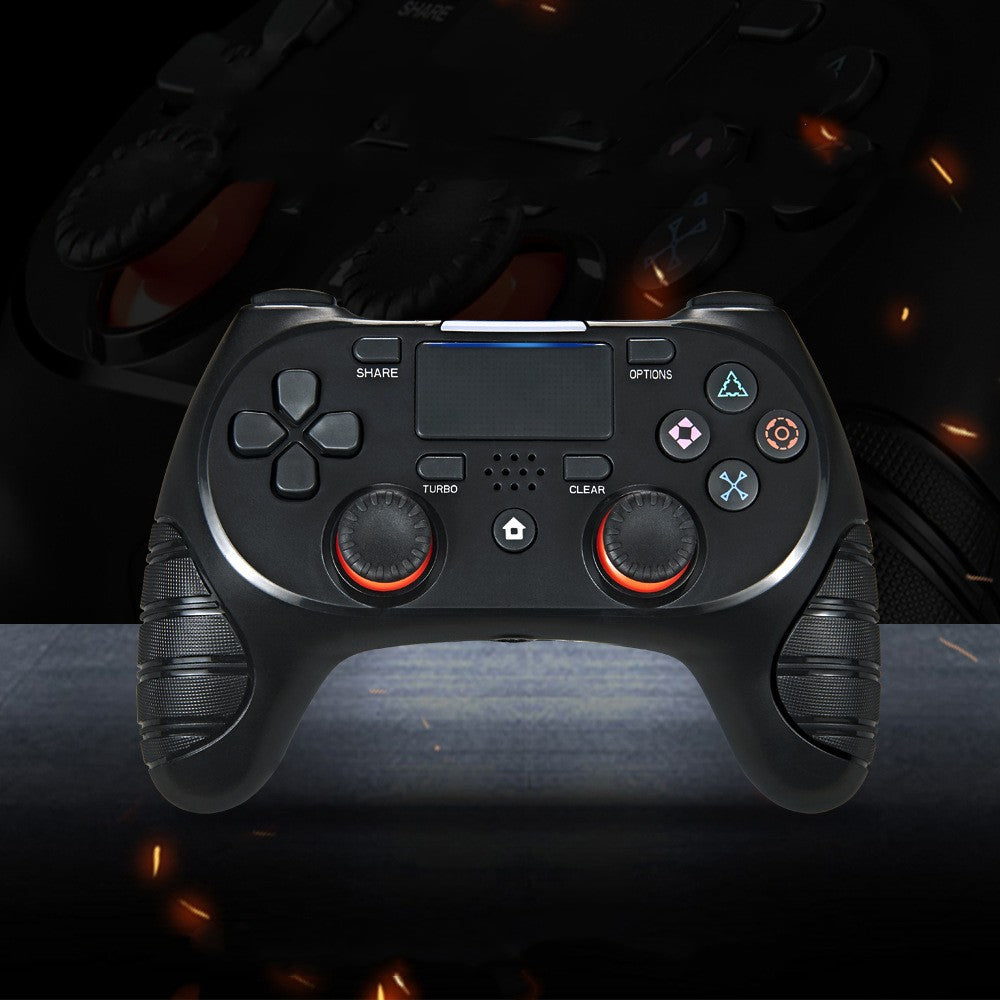 Six Axis Double Vibration Game Handle With Light - Gadgio