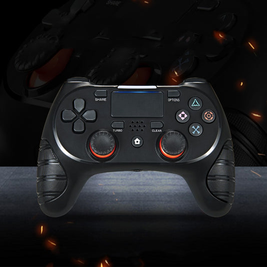 Six Axis Double Vibration Game Handle With Light - Gadgio