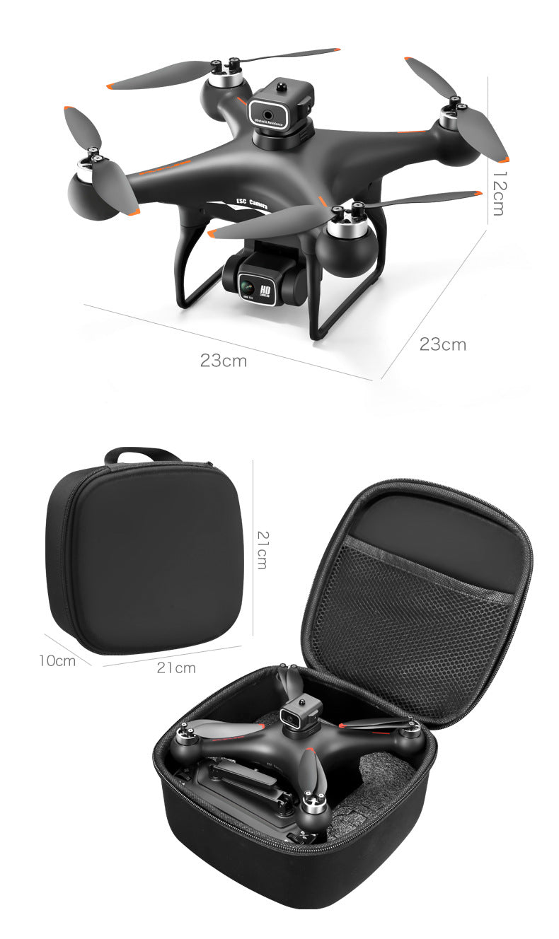 S116 Brushless UAV Four-side Obstacle Avoidance Aerial Photography HD Toy - Gadgio