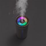 Wireless Air Humidifier Colorful Lights Mute Ultrasonic USB Fogger Diffuser Purifier 800mAh Rechargeabl Cool Mist Maker For Car - Gadgio